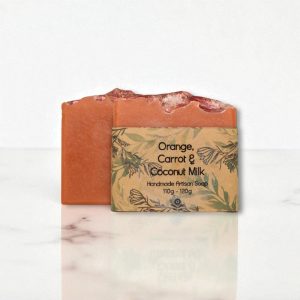 CARROT & Coconut Milk Handmade Soap