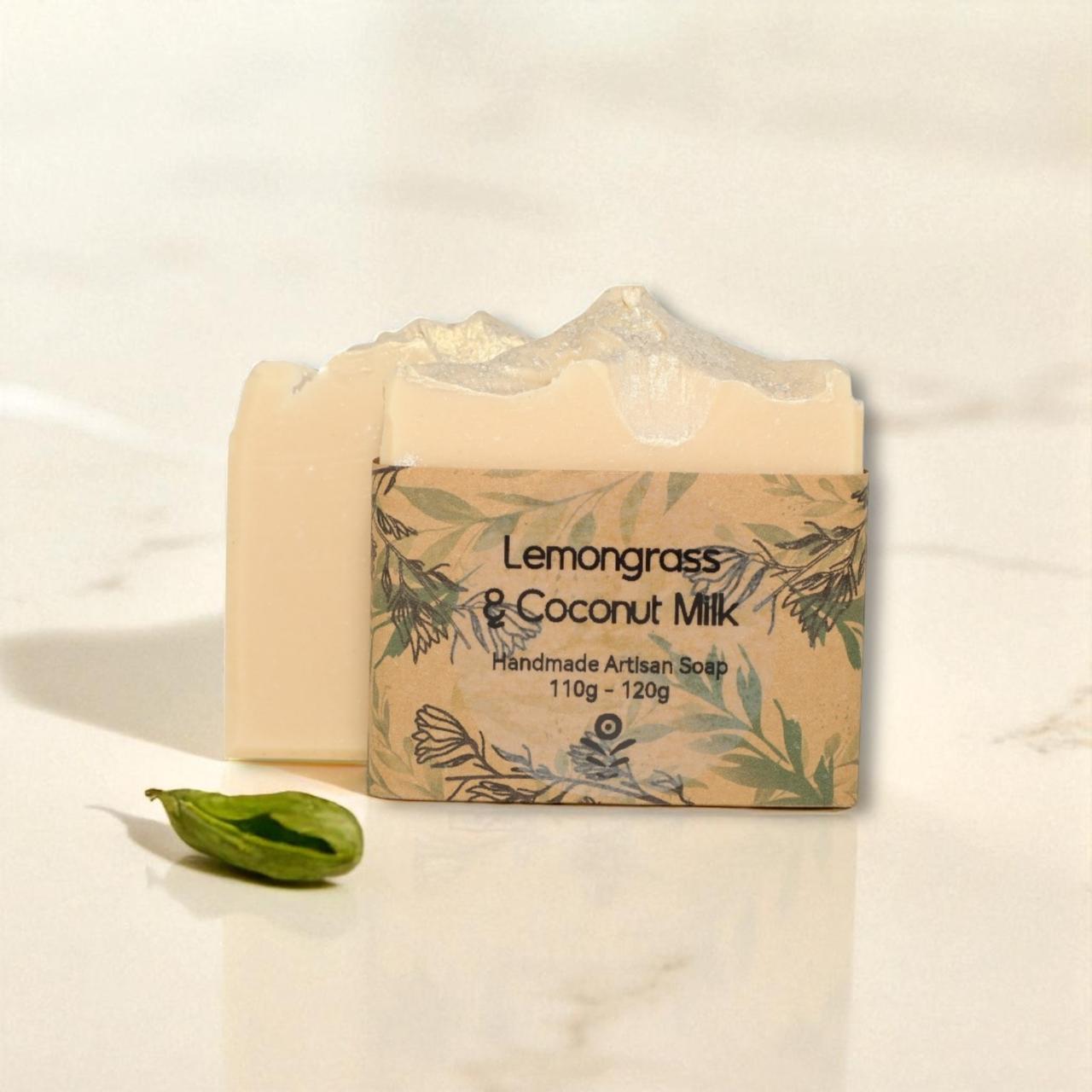 LEMONGRASS & Coconut Milk Handmade Soap