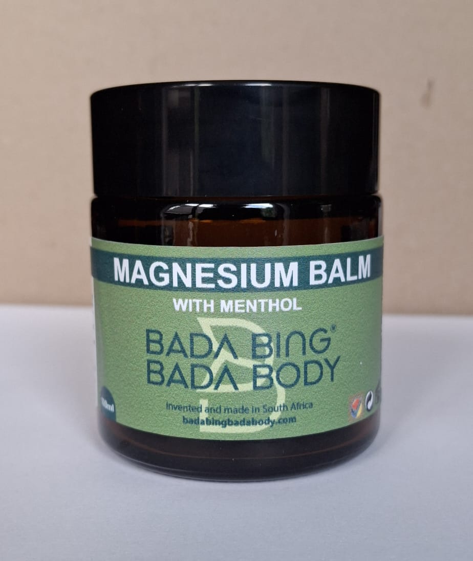 Bada Bing Bada Body Magnesium Balm with Menthol Crystals and Peppermint